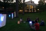 National Moth Week blacklighting at Quad