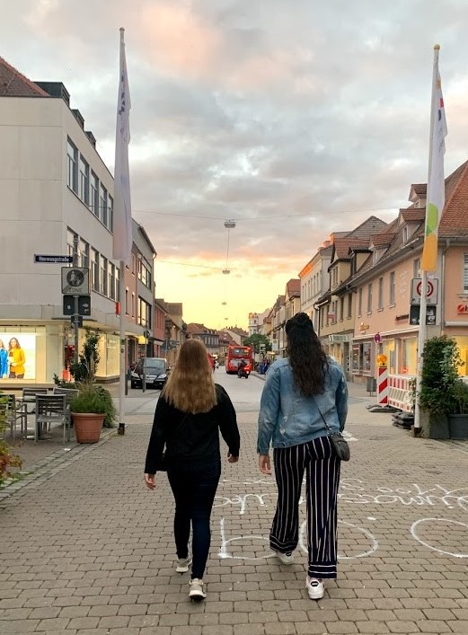 Downtown Erlangen Germany During Pandemic