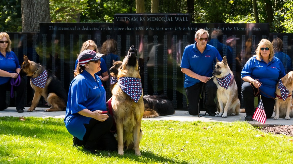 K Alumna’s Art to Honor K9 Salute Team