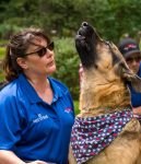 Kaiser Howls for K9 Salute Team