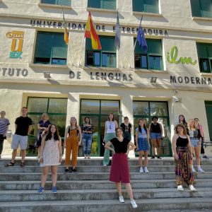 Caceras, Spain, Study Abroad Group