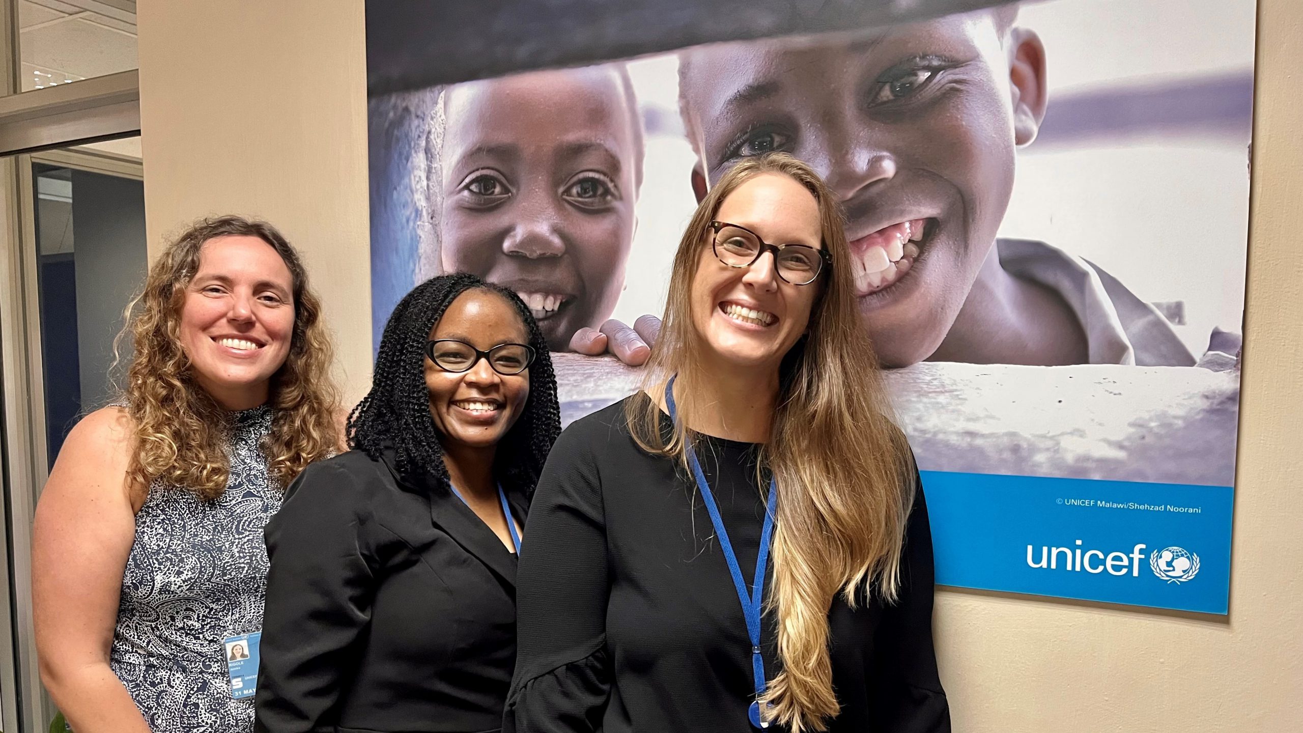 From K to Kenya: Three Unite 8,000 Miles Away at UNICEF