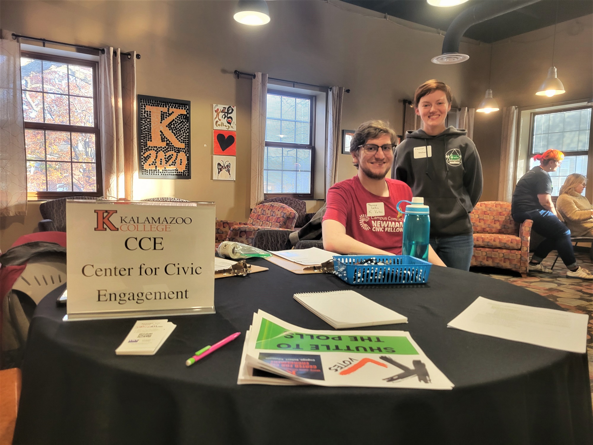 K Receives Voter Friendly Campus Recognition