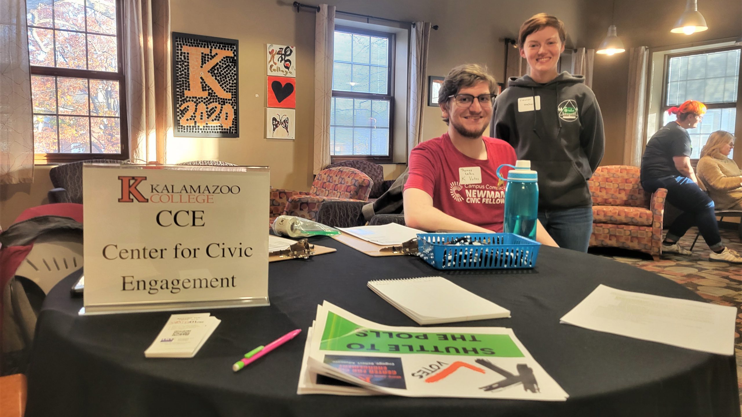 K Earns National Honor by Supporting Student Voting