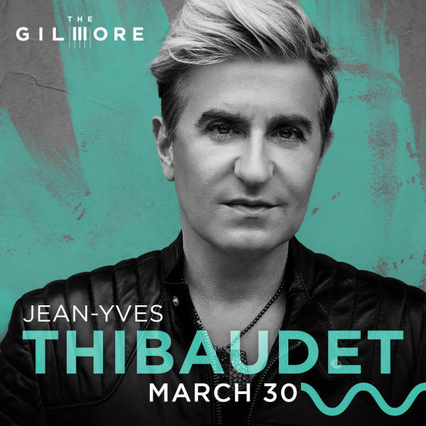 Picture of pianist says The Gilmore, Jean-Yves Thibaudet, March 30