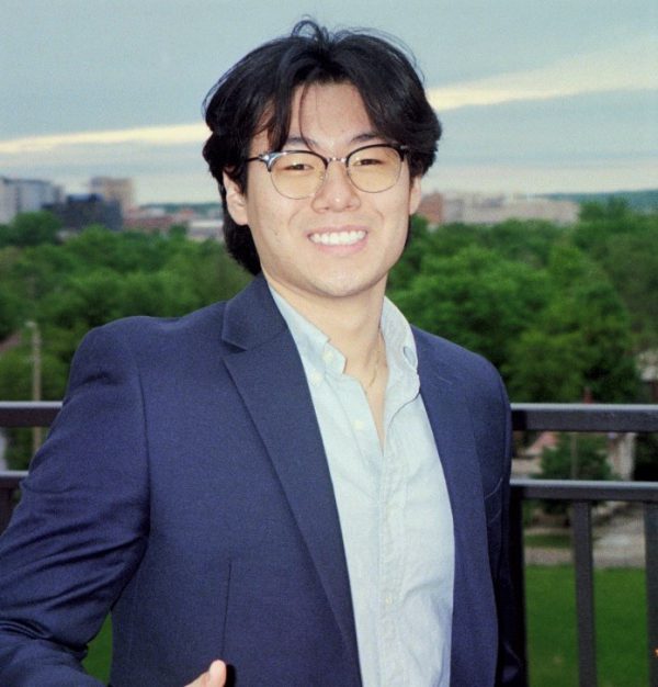 Portrait of German student Alex Nam