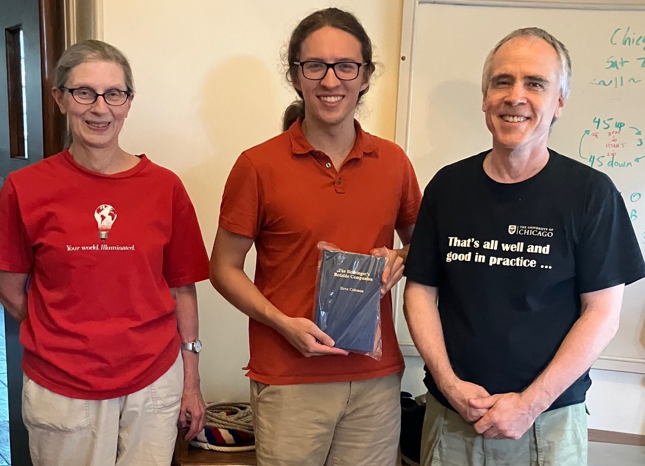 Recent Alumnus Receives Young Ringer Award