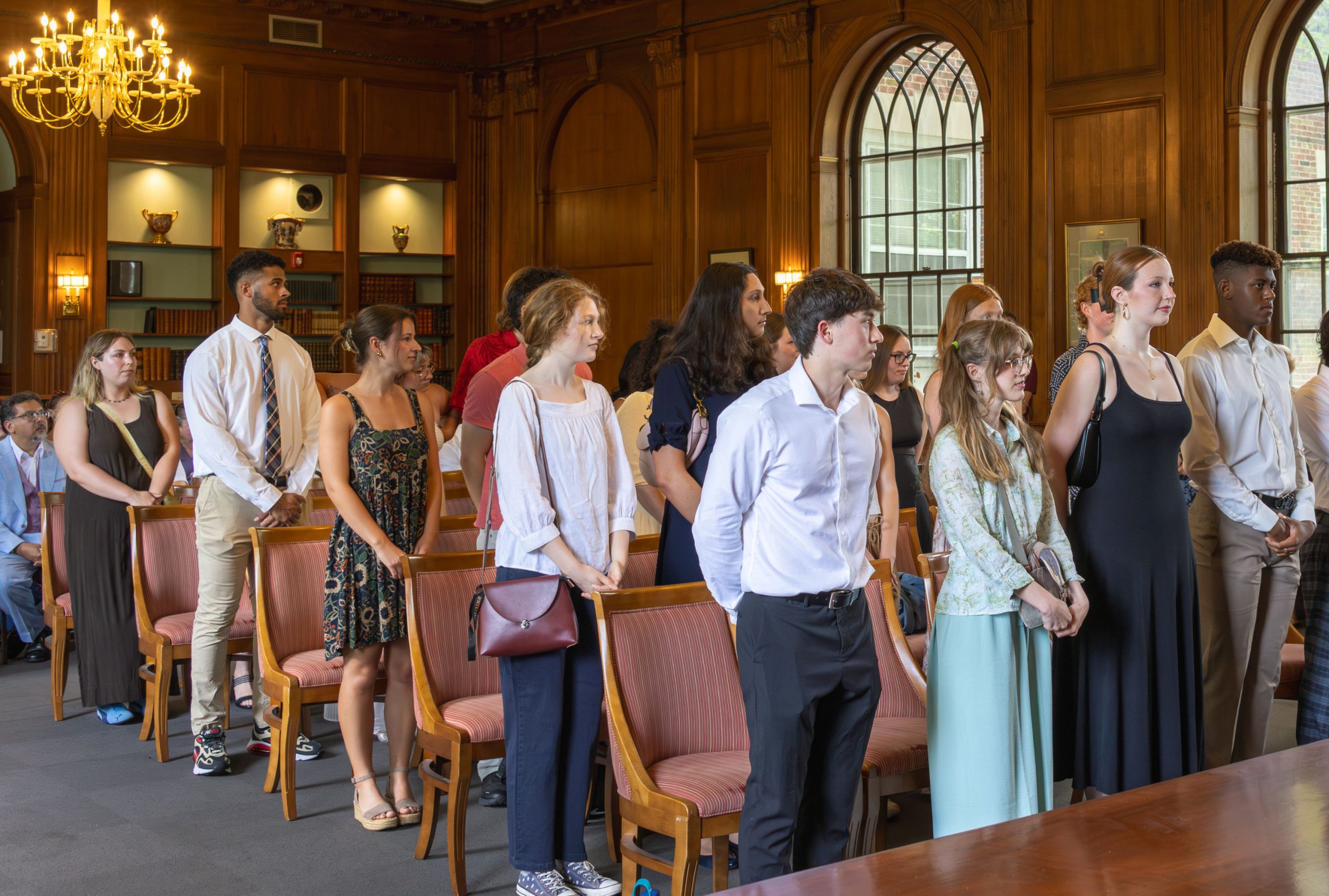 Phi Beta Kappa initiates new members