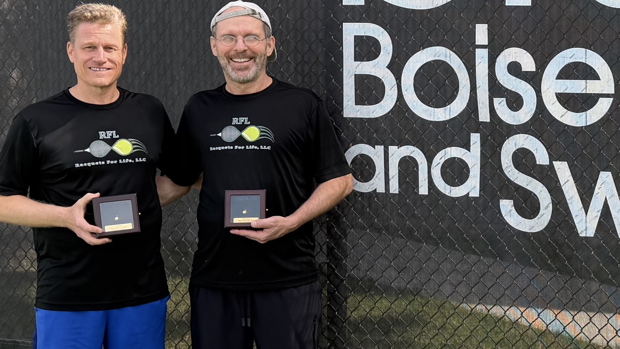 Two Alumni Reunite for Another Tennis Title
