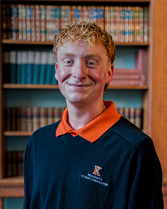 2025-2026 President's Student Ambassador, Blake Filkins