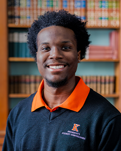 2025-2026 President's Student Ambassador, Jaylen Bowles Swain.