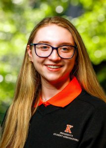 2025-2026 President's Student Ambassador, Isabelle Mason.