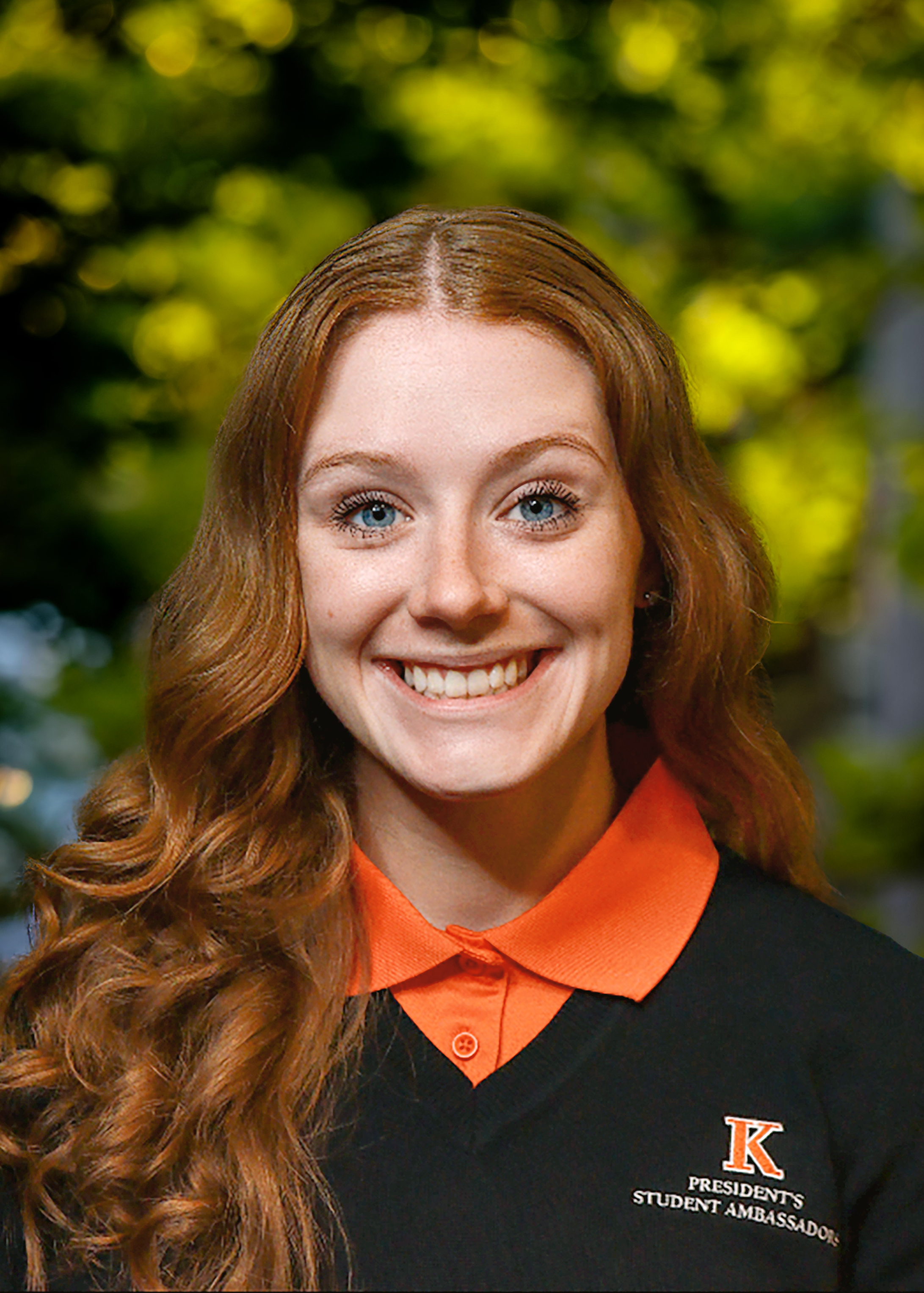 2025-2026 President's Student Ambassador, Landrie Fridsma.