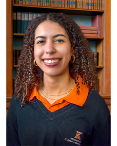 2025-2026 President's Student Ambassador, Randa Alnaas.