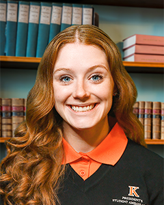 2025-2026 President's Student Ambassador, Landrie Fridsma.
