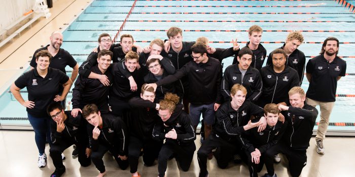 Men's swimming and diving team