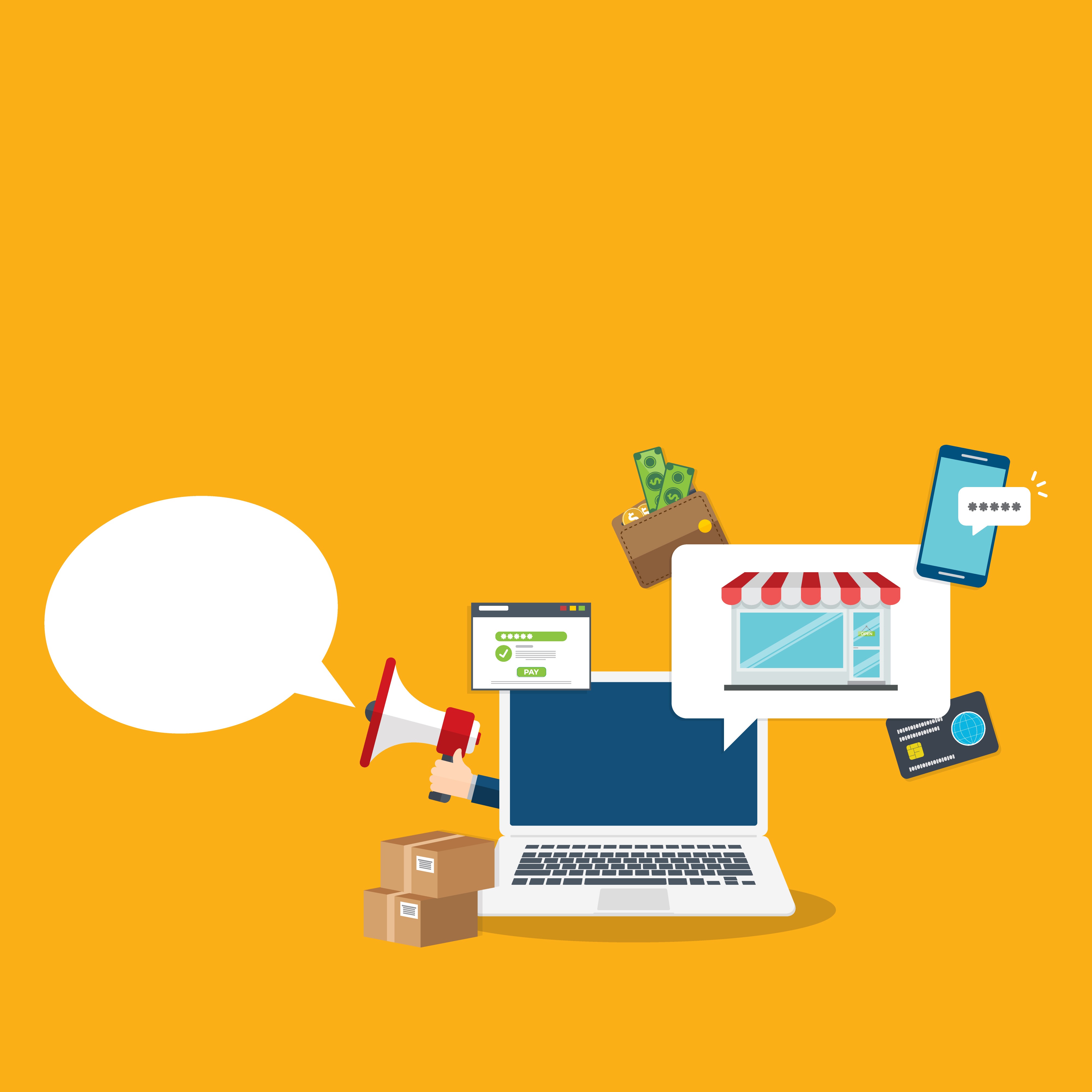 Small business. Small business online management