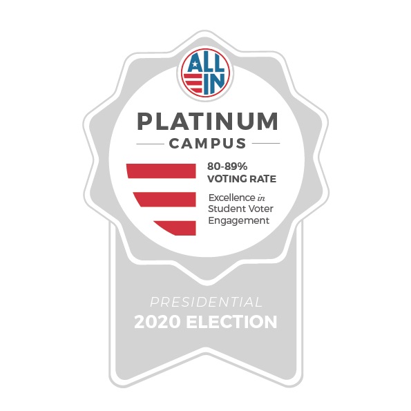Voter Turnout Platinum Seal