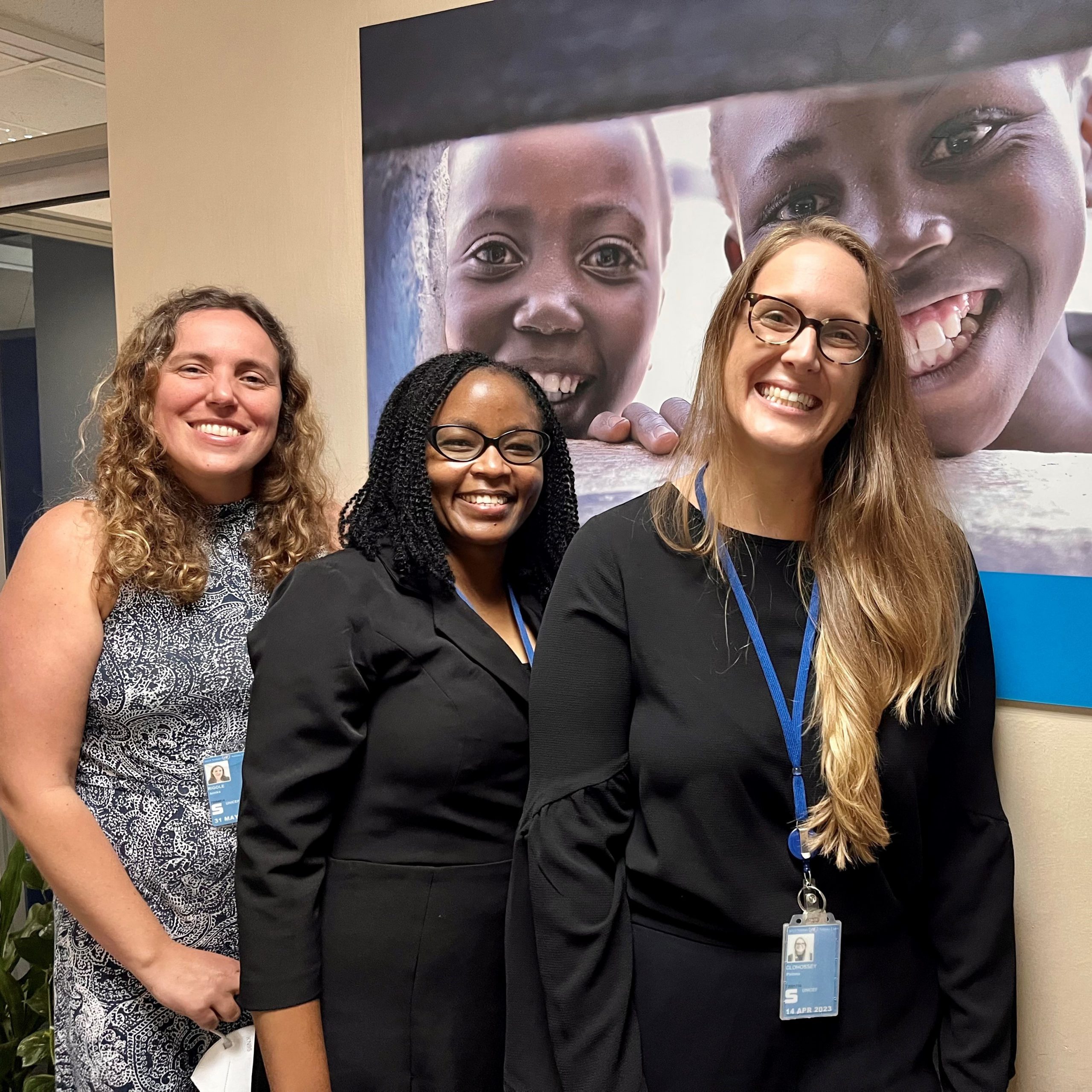 Three K Alumnae at UNICEF_showcase