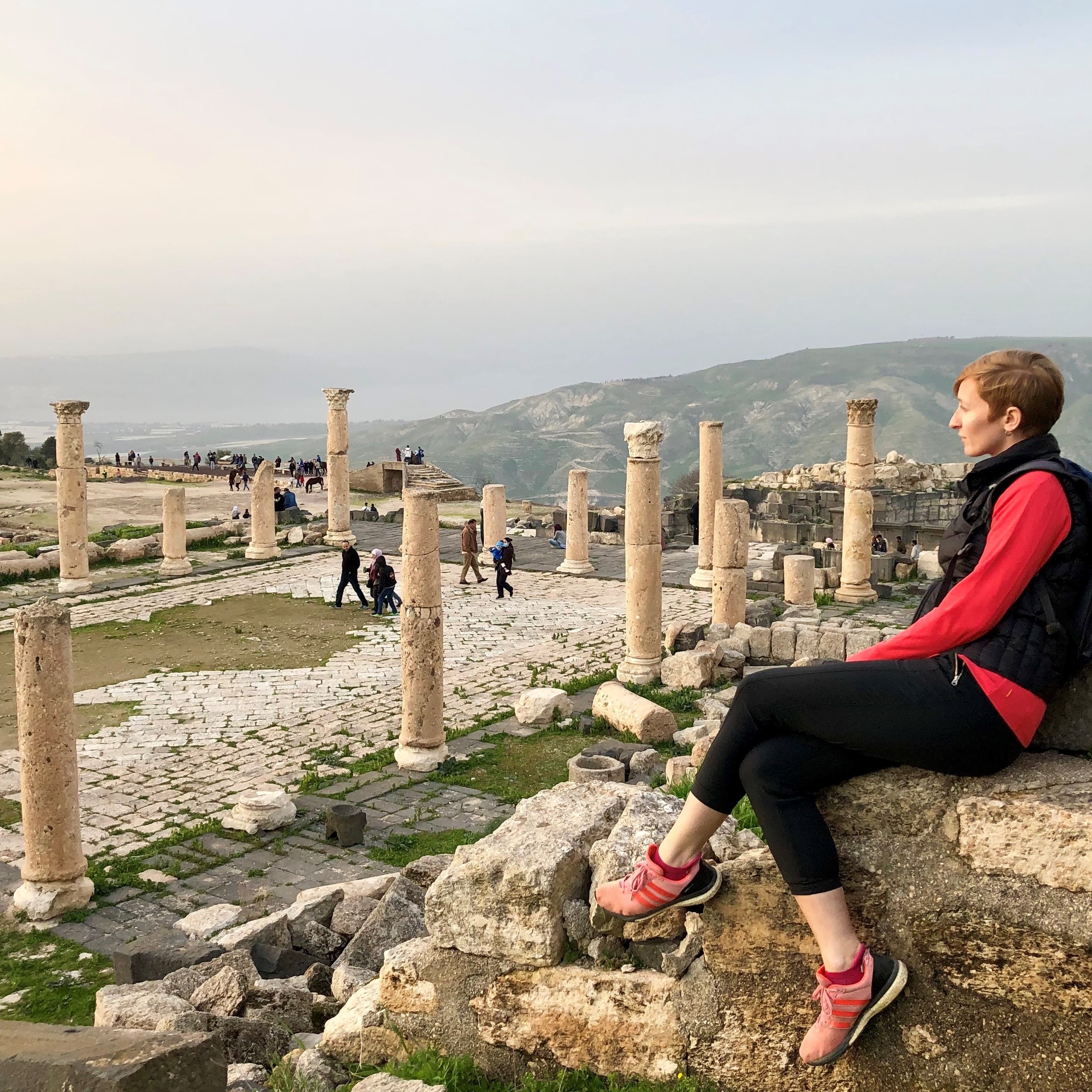 Sarah Fuhrman in Um Qais