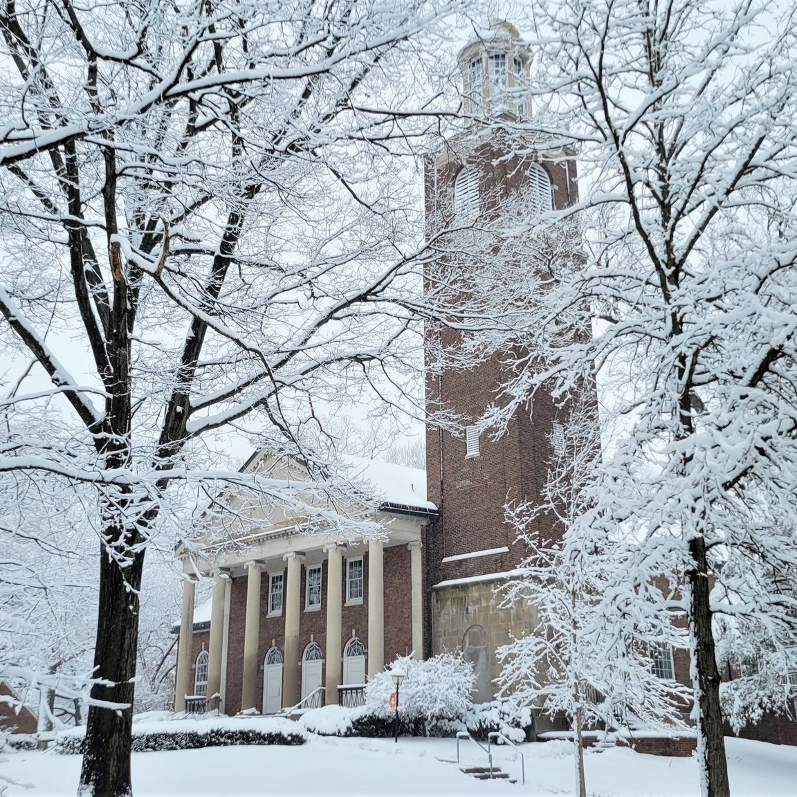 Stetson Chapel in Winter 2023