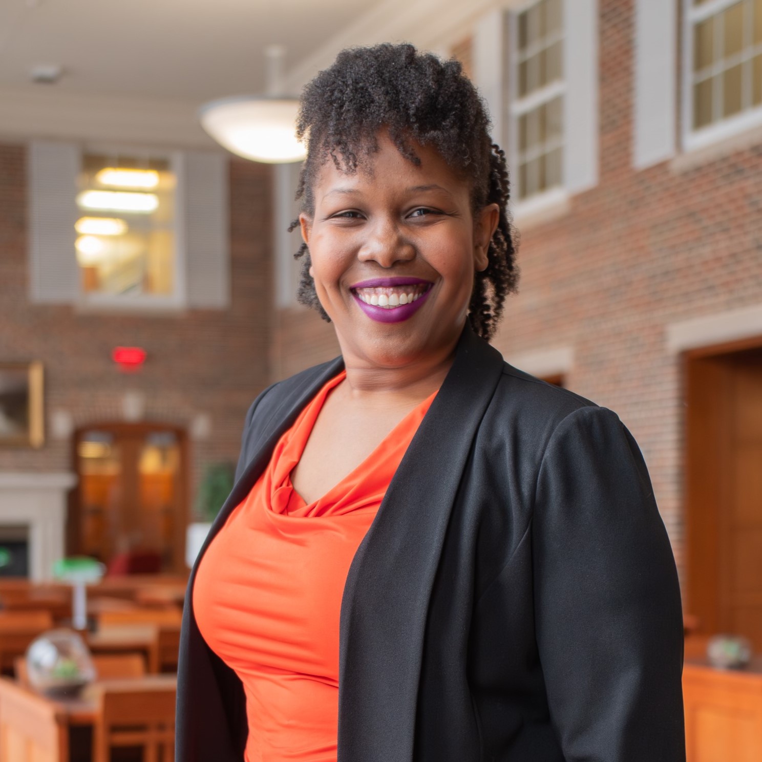 Portrait of Civic Engagement Leader Sashae Mitchell