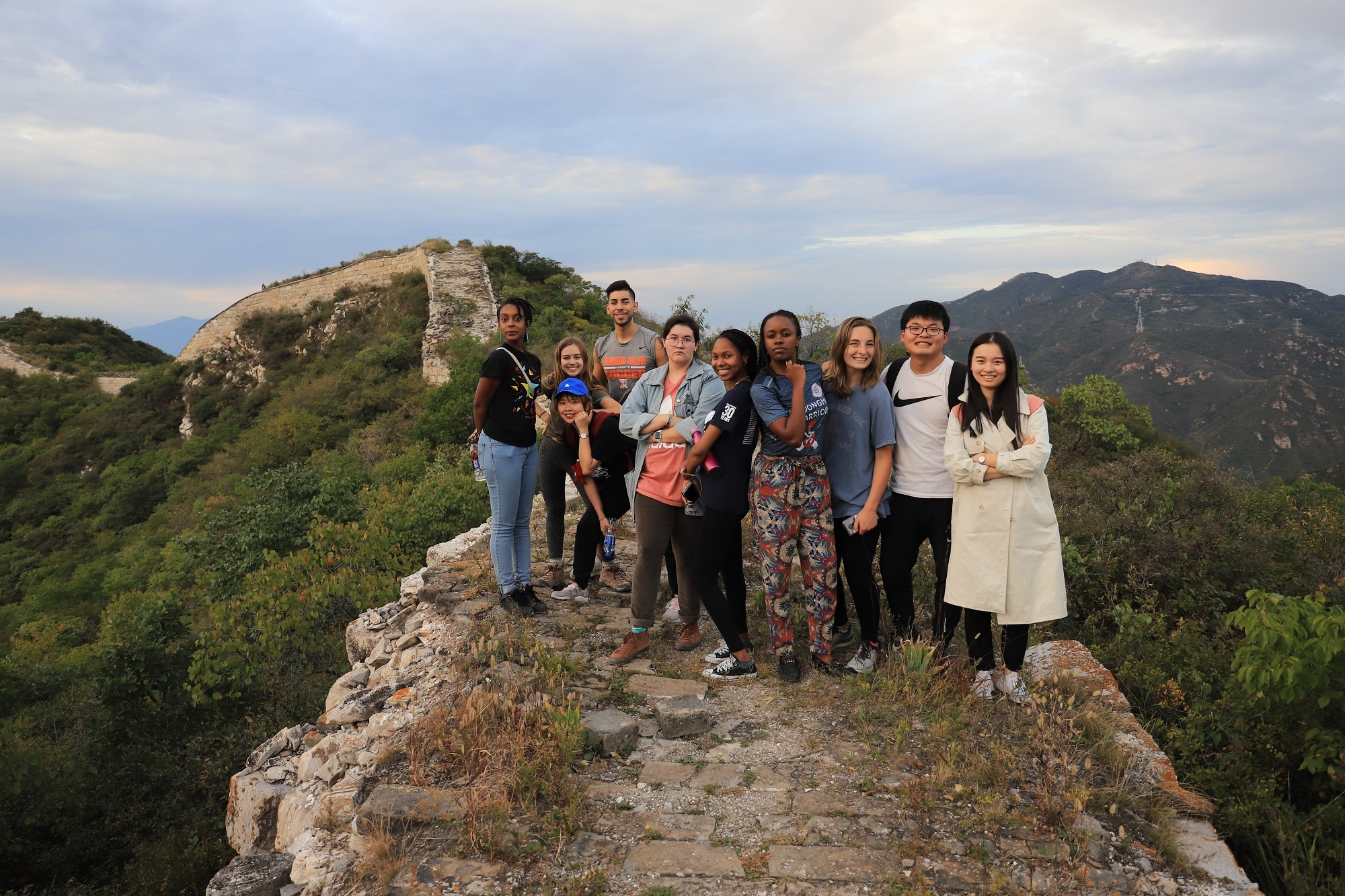 A group of students on study abroad